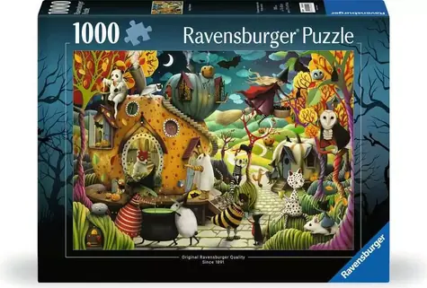 Ravensburger Puzzle Šťastný Halloween / 1000 dielikov / 70x50 cm