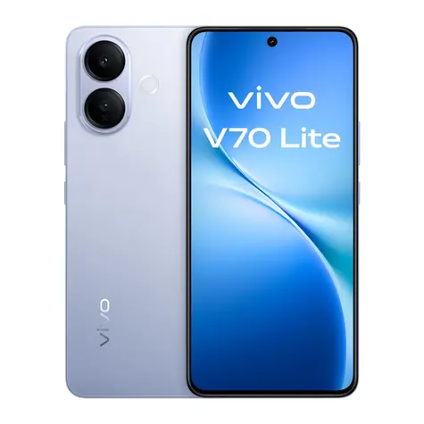Vivo V70 Lite 5G Titanium Blue / Mobilný telefón / 6,77 "AMOLED 120Hz / Dimensity 7400-Turbo / 6GB/256GB / 50MP / 90W