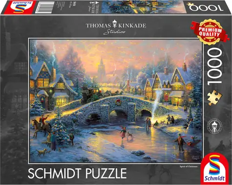 Schmidt Puzzle Kúzlo Vianoc / 1000 dielikov