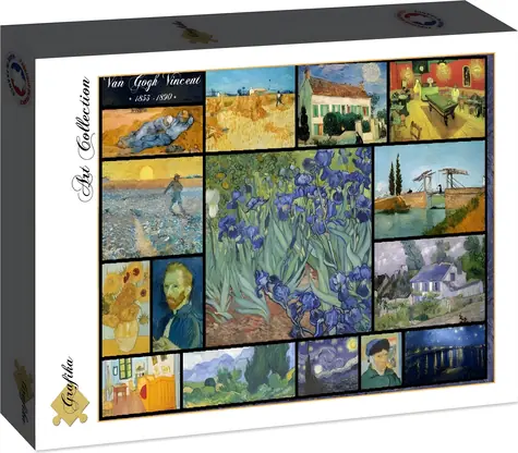 GRAFIKA Puzzle Koláž - Vincent Van Gogh / 2000 dielikov / 98 x 69 cm
