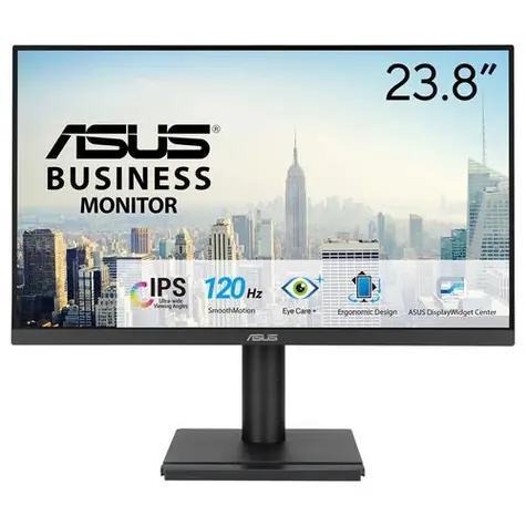 23,8" Asus VA249QGSE čierna / Monitor / IPS / FHD 1920×1080 / 120Hz / Adaptive-Sync / HDMI+DP+VGA / VESA