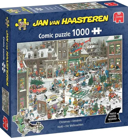 JUMBO Puzzle JvH Vianoce / 1000 dielikov / od 15 rokov