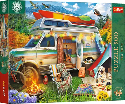 Trefl Puzzle Premium PLUS Tea Time: Karavan / 500 dielikov / 48 x 34 cm