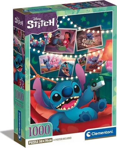 Clementoni Puzzle Stitch / 1000 dielikov / od 18 rokov