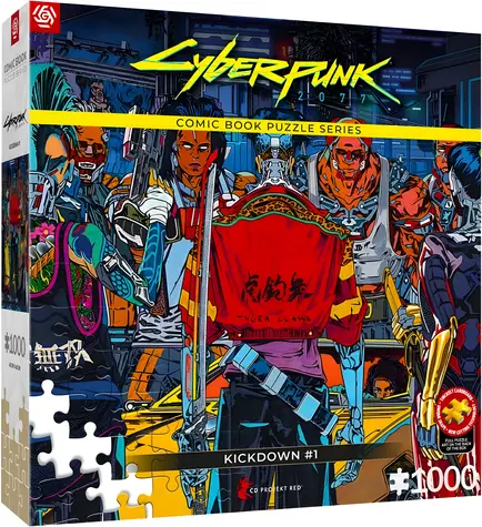 Good Loot Puzzle Cyberpunk 2077: Kickdown / 1000 dielikov / 48 × 68 cm