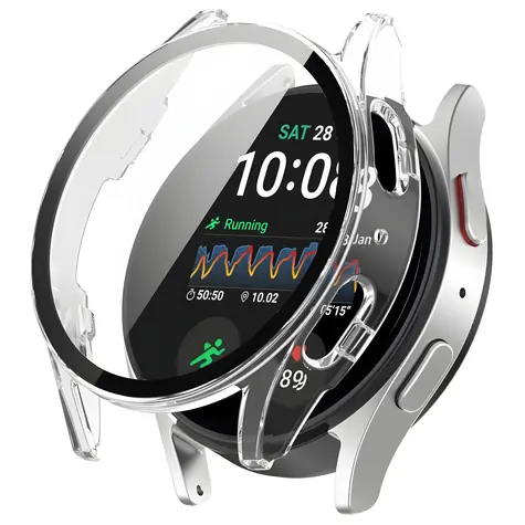Tech-Protect Defense360 transparentný / Ochranný kryt / Samsung Galaxy Watch 7 44 mm