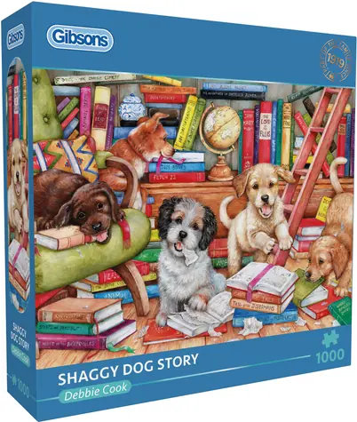 GIBSONS Puzzle Psie historky / 1000 dielikov