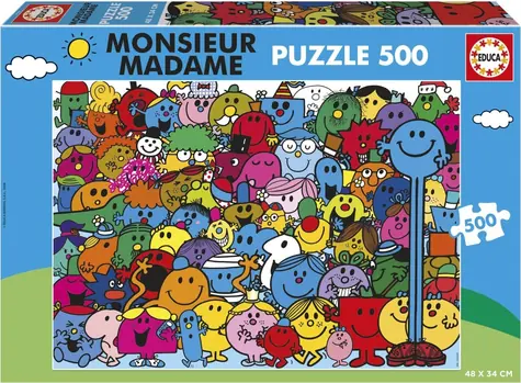 Educa Puzzle Monsieur Madame / 500 dielikov / 48 x 34 cm