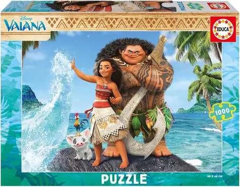 Educa Puzzle Odvážna Vaiana / 1000 dielikov