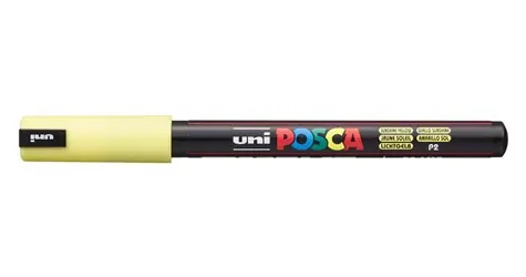 Posca PC-1MR žltá / Popisovač / akrylový / jemný hrot 0,7 mm