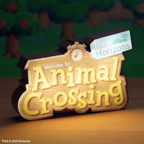 Paladone Svetlo Animal Crossing / Stolová lampa / LED