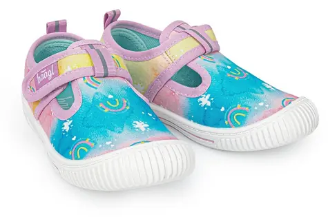 BAAGL Prezuvky Unicorn veľ. 29 / Suchý zips / Protišmyková podrážka
