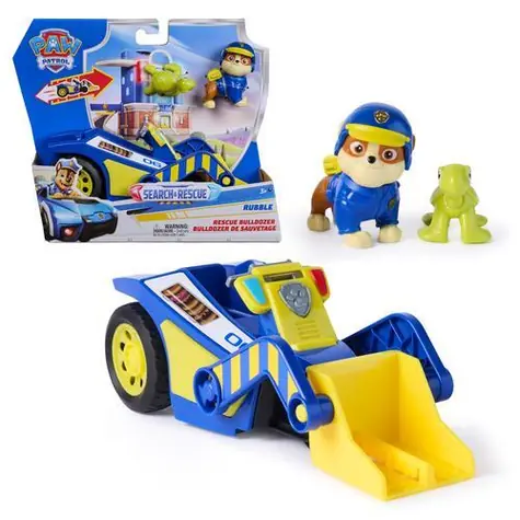 Spin Master Paw Patrol Rubble Buldozér s 2 figúrkami / od 3 rokov / Plast