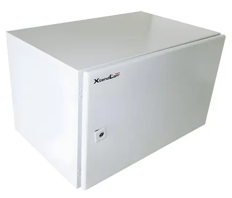 Xtendlan Vonkajší rozvádzač 4U sivý / Vonkajší rozvádzač / 19" / Hĺbka 360 mm / IP55
