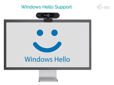 i-TEC SOLOMON WH200 čierna / Webkamera / 2K / USB-C / Windows Hello / Mikrofón
