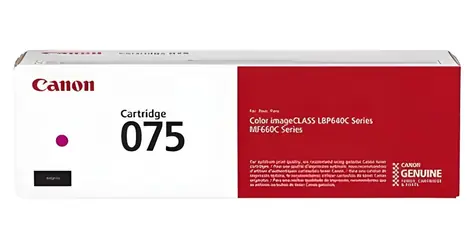Canon Cartridge 075 M purpurová / Toner / Originál / i-SENSYS LBP646cdw, LBP647cdw / 1300 strán