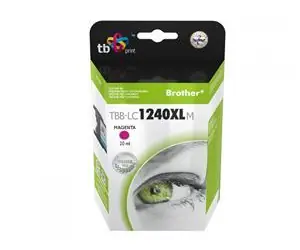 TB LC1240M purpurová / Atramentová kazeta / kompatibilná s Brother / 800 strán / 20 ml