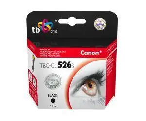 TB CLI-526BK čierna / Atramentová kazeta / kompatibilná s Canon Pixma / 520 strán / 10 ml