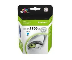 TB kompatibilná atramentová kazeta LC1100C azúrová / Atramentová kazeta / pre Brother / 19 ml / 1200 strán