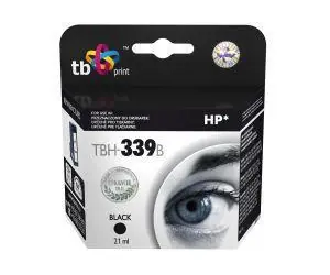 TB kompatibilná atramentová kazeta HP č.339 (C8767E) čierna / Atramentová kazeta / 860 strán / 25 ml