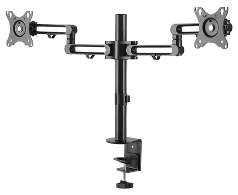 StarTech Stolné rameno pre 2 monitory / Plne pohyblivé rameno / do 32" / nosnosť 8 kg / hliník