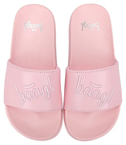 BAAGL Šľapky Logo Pink veľ. 40 / Protišmyková EVA podrážka