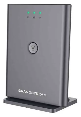 Grandstream DP752 / Základňová stanica DECT / max. 5 rúčok / 10 SIP účtov / 5 súbežných hovorov / PoE