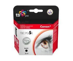 TB PGI-5B čierna / Ink. kazeta / kompatibilná s Canon PIXMA / 100% nová / 26 ml / s čipom