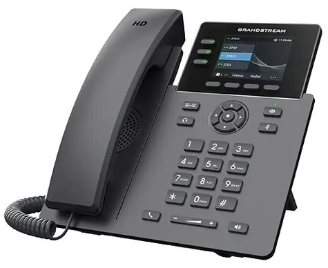 Grandstream GRP2611G / VoIP telefón / 3x SIP účet / 12 BLF kľúčov / PoE / Gigabit LAN