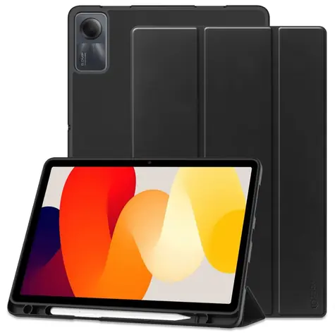 Tech-Protect SC Pen čierna / Puzdro / XIAOMI Redmi Pad SE 11 "/ so schránkou na stylus