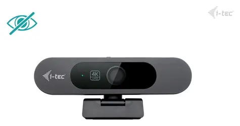 i-TEC SOLOMON PRO 900 / Webkamera / 4K UHD 2160p / USB-C / AI Auto Framing / krytka objektívu
