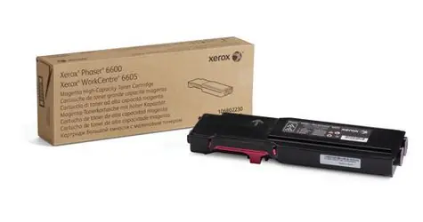 Xerox 106R02230 originálny toner / Phaser 6600, WC6605 / 6.000 strán / Purpurová
