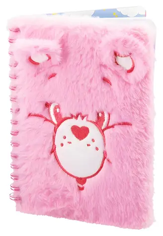 PALADONE Blok Care Bears chlpatý / A5 / 160 linkovaných listov