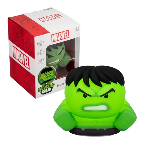 PALADONE MARVEL SquishyGlo Hulk / Antistresová figúrka / svietiaca / Li- ION batéria