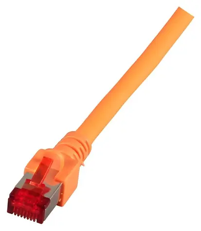 EFB Cat6 S/FTP 20 m oranžová / Patch kábel / RJ45-RJ45 / LSZH / 250 MHz