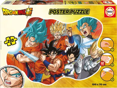 Educa Poster puzzle Dragon Ball / 250 dielikov / 100 x 70 cm