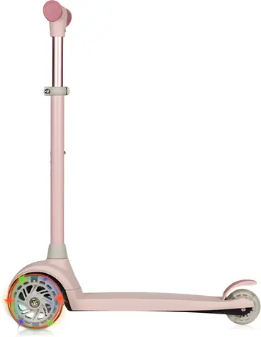 Lionelo Kolobežka Jessy Pink Rose / Trojkolesová / 4 výšky riadidiel / LED kolieska / do 50 kg