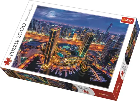 Trefl Puzzle Svetlá Dubaja / 2000 dielikov / 96 × 68 cm / vek 16+