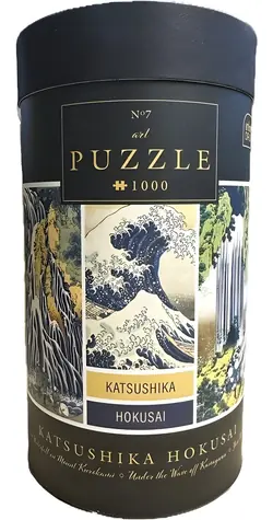 INTERDRUK Puzzle Art 7: Na vlne Kanagawy / 1000 dielikov / 67 x 48 cm