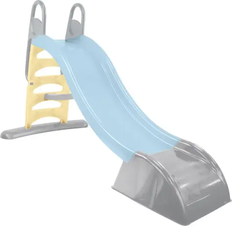 MOCHTOYS Šmykľavka 180cm pastelová modrá / UV filter / napojenie na hadicu / protišmykové schodíky / 180×84×110 cm