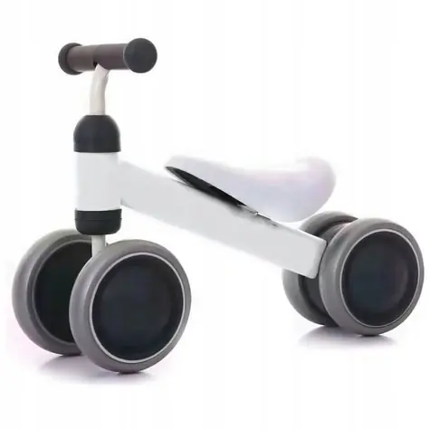 ECOTOYS Odrážadlo MINI biele / Nosnosť 20 kg / od 18 mesiacov