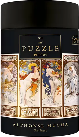 INTERDRUK Puzzle Art 1: Štyri ročné obdobia / 1000 dielikov / 67 x 48 cm
