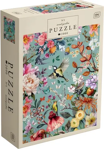 INTERDRUK Puzzle Tajná záhrada / 2000 dielikov / rozmer 96 × 68 cm