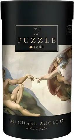 INTERDRUK Puzzle Art 11: Stvorenie Adama / 1000 dielikov / 67 x 48 cm