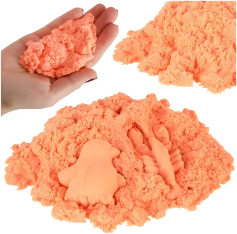 KIK Kinetický piesok oranžový / 1 kg