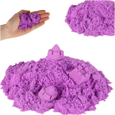 KIK Fialový kinetický piesok 1kg / od 3 rokov