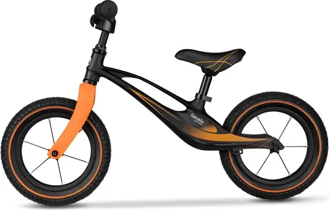 Lionelo Bart Air Sporty čierna / Odrážadlo / rám z horčíkovej zliatiny / nafukovacie kolesá / 2-6 rokov / do 30 kg
