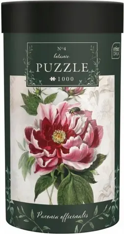 INTERDRUK Puzzle Botanic: Pivonka / 1000 dielikov / rozmer 48 × 67 cm