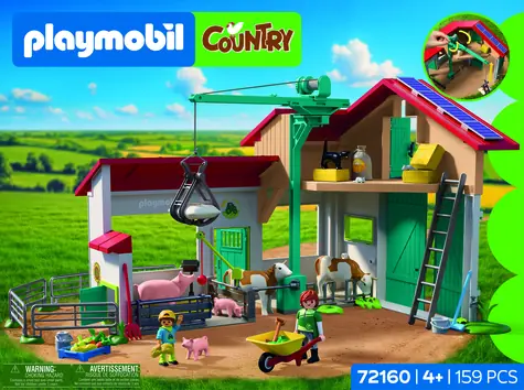Playmobil Country 72160 Veľká farma / Stavebnice