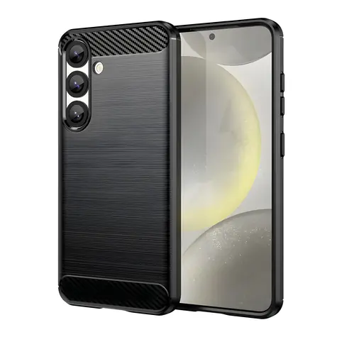 Hurtel Carbon Case púzdro pre Nothing Phone (3a) Pre čierna / Púzdro / Silikón / Ohybné
